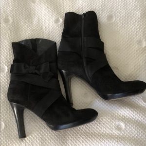 DKNY Suede Booties